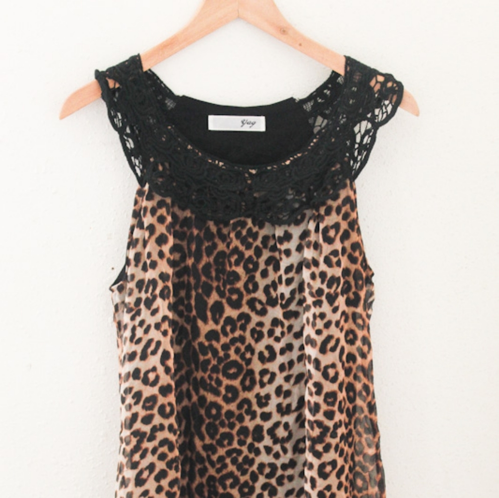 Cheetah Print Dress